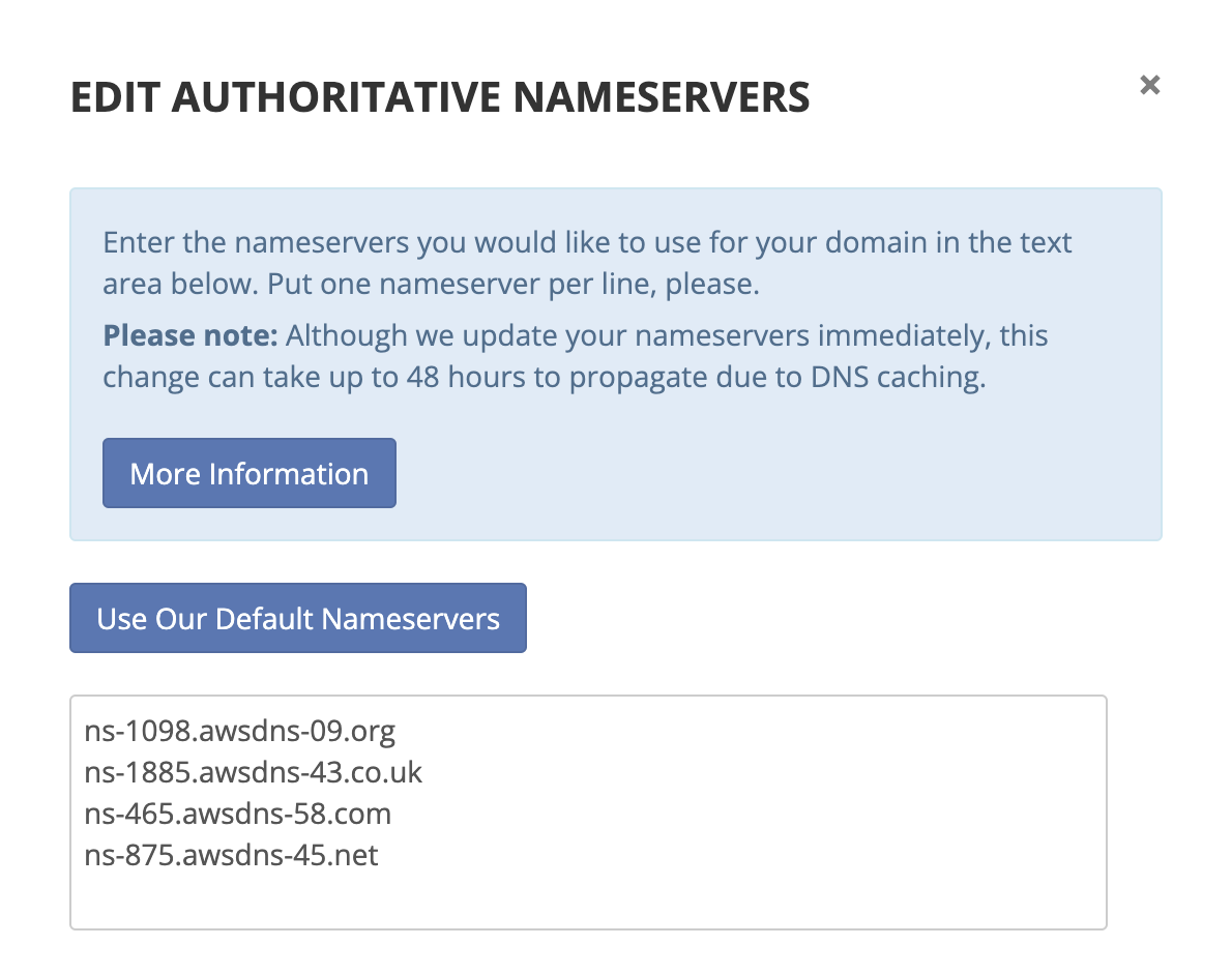 Porkbun Nameservers